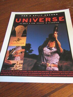 Vintage 1996 Winchester Ammunition Magazine Print Ad
